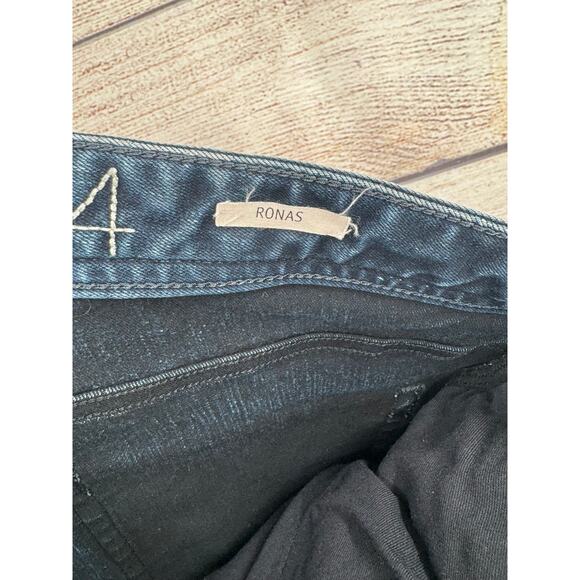 Replay Anbass Hyperflex M914Y Straight Leg Jeans Mens 32x30 Blue Dark Wash Denim - Picture 9 of 12